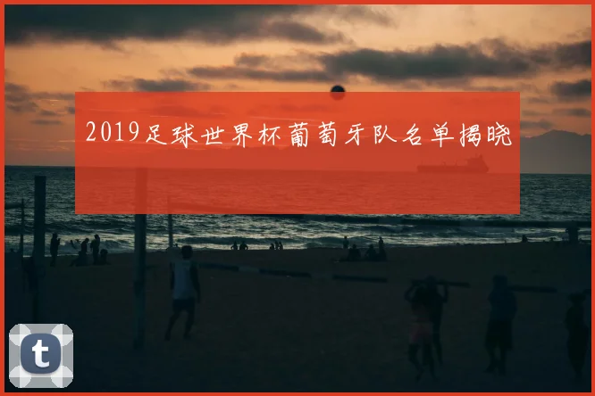 2019足球世界杯葡萄牙队名单揭晓